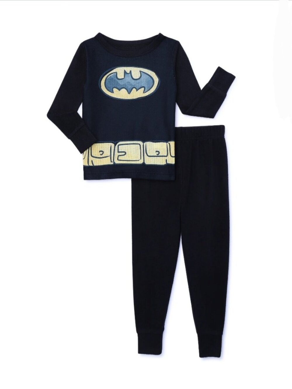 BATMAN Character Toddler Boys Cosplay Pajama/Sleepwear 2-Piece Set